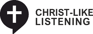 Christ-like Listening
